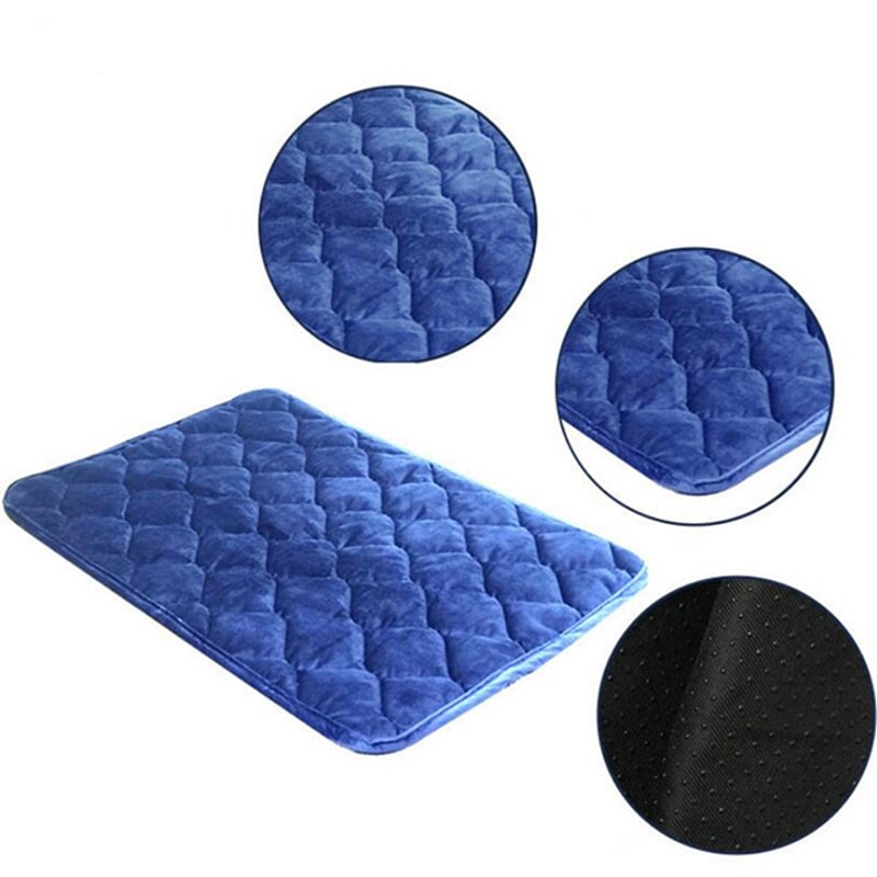 quilted flannel pet bed