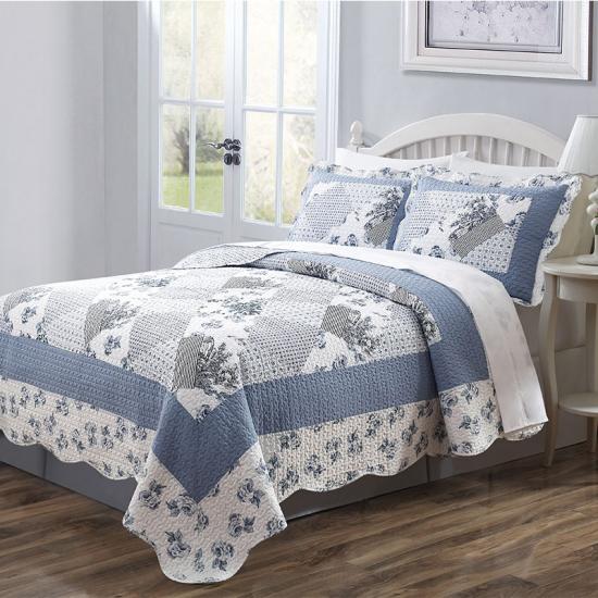 quilted reversible bedding set